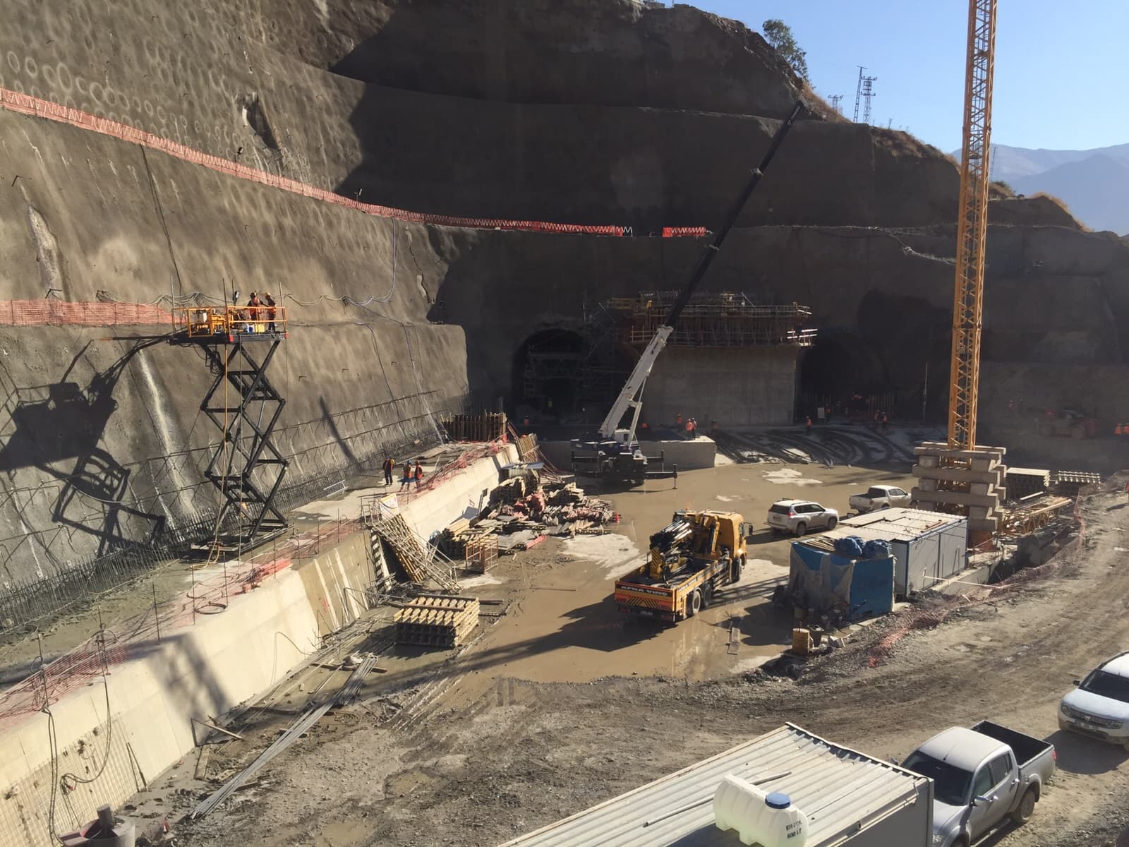 On-site project execution